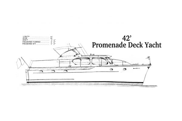 42' Promenade Deck Yacht