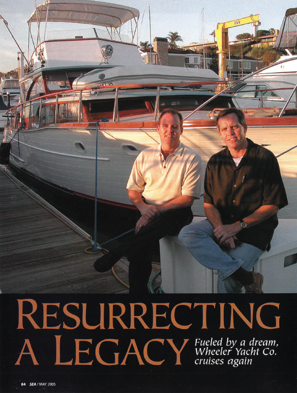 Resurrecting a Legacy: Fueled by a dream, Wheeler Yacht Co. cruises again