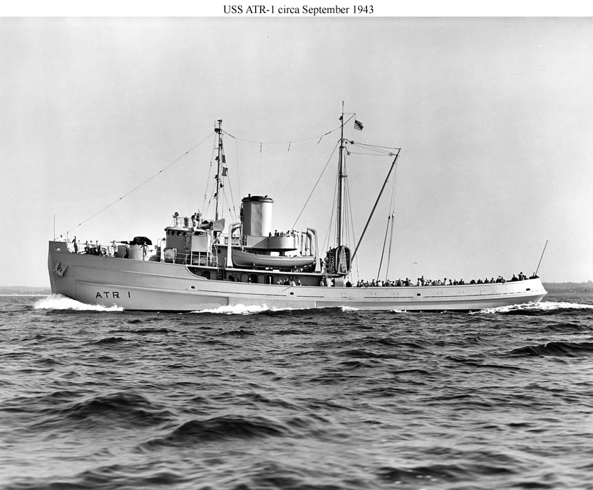 USS ATR-1 circa September 1943
